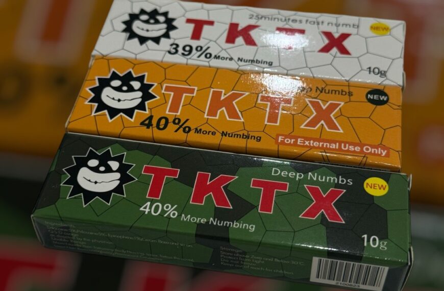 タトゥー痛み止めクリームにおすすめな「TKTX」のご紹介