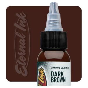 エターナルタトゥーインク DARK BROWN 1オンス/30ml