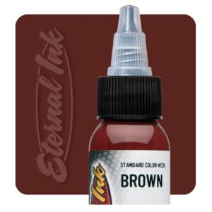 エターナルタトゥーインク BROWN 1オンス/30ml