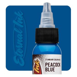 エターナルタトゥーインク PEACOCK BLUE 1オンス/30ml